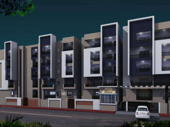 949 Sq.Ft 2BHK flat for sale in Hormavu, Bangalore residential apartment
