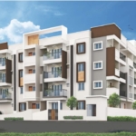 "Modern living room interior at Globes Properties Shreevari Sannidhi Apartments"