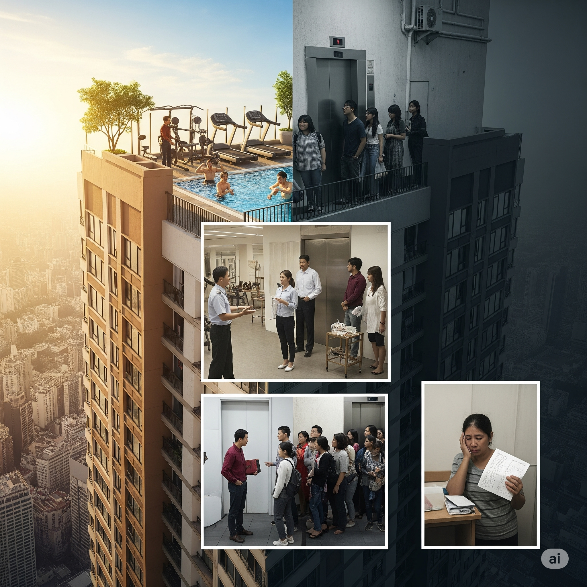 Exterior view of the best apartments for families in Hegde Nagar