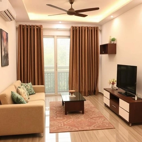 Front view of luxury 2BHK flat for sale in Kalkere by Globes Properties