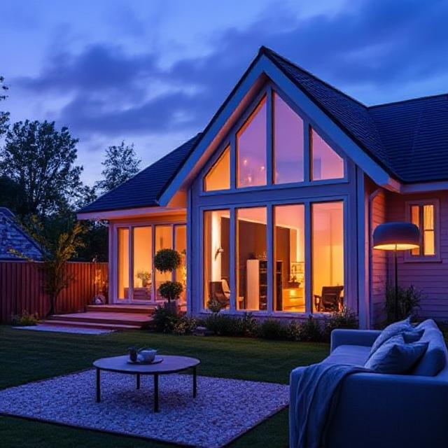 Smart home setup inside a luxury apartment near me