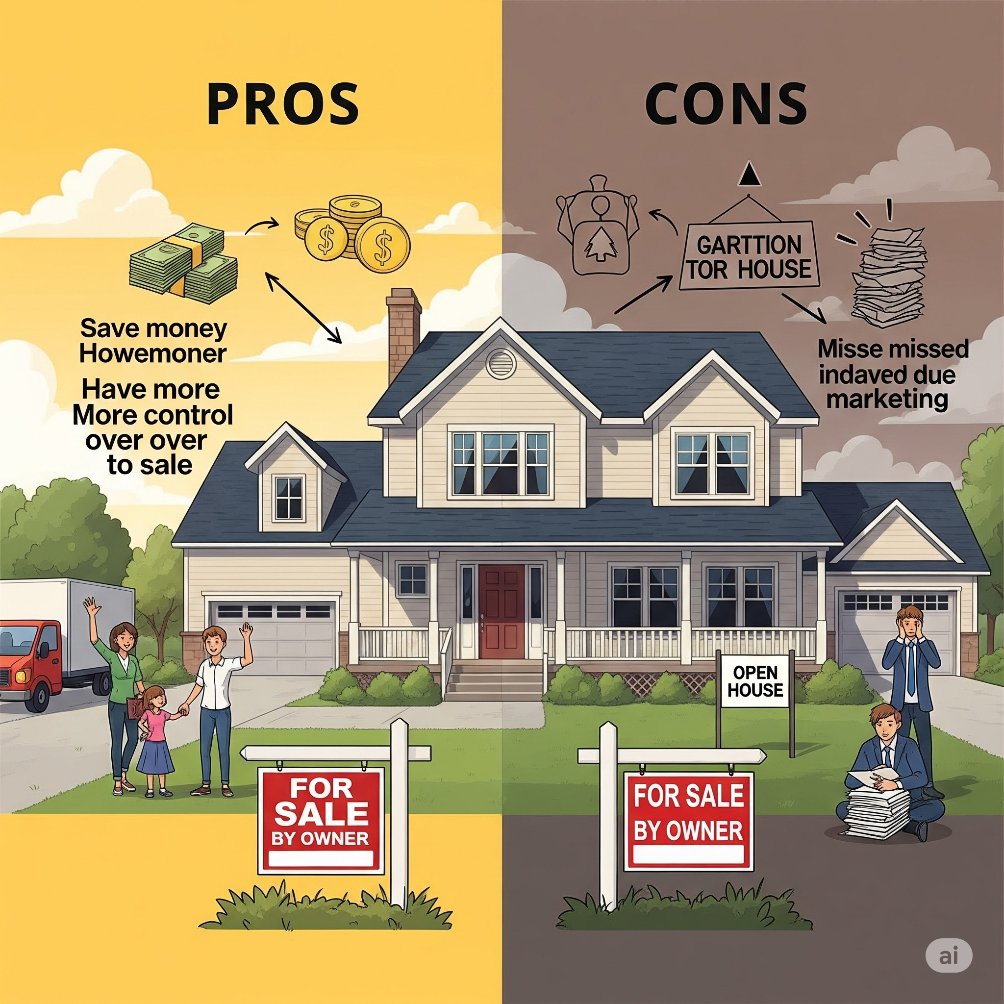 Homeowner reviewing documents before listing houses for sale in Bangalore without an agent