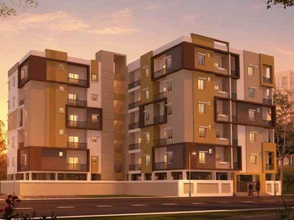 JK Dugra Nivas 3BHK flats for sale in Madras Road by Globes Properties