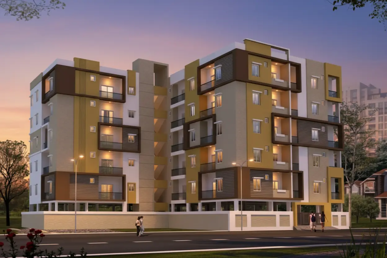 Spacious 3BHK apartments for sale in Madras Road at JK Dugra Nivas