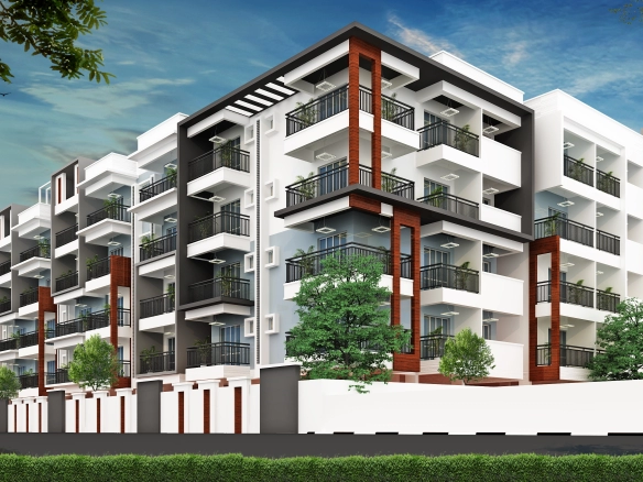 Spacious 3bhk flats in Narayanapura by Globes Properties