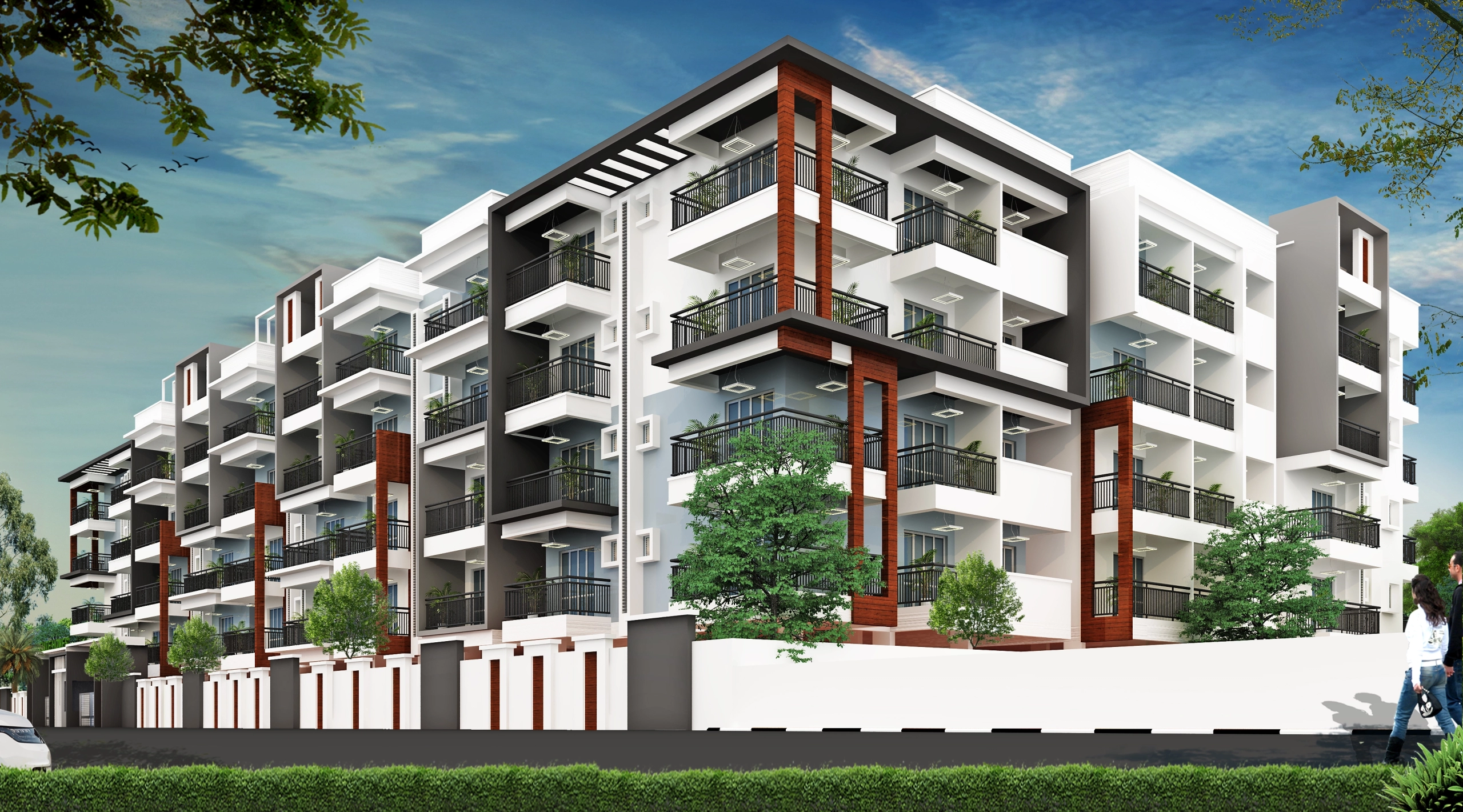 Modern 2 and 3BHK flats in Narayanapura by Globe’s Properties