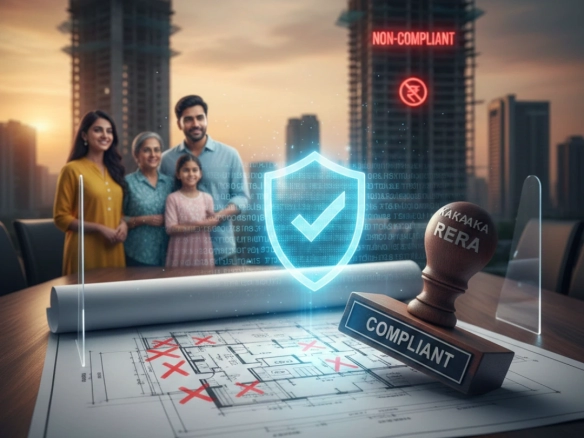 Apartments for sale in Kaggadasapura by Globes Properties – modern flats in prime residential area