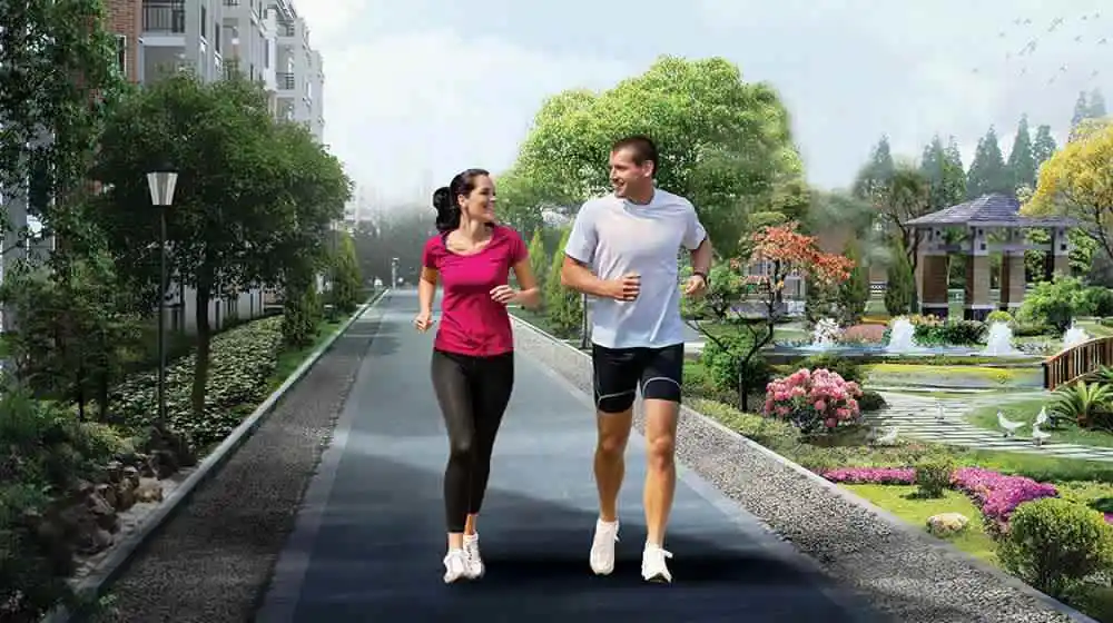 Jogging Track for healthy living