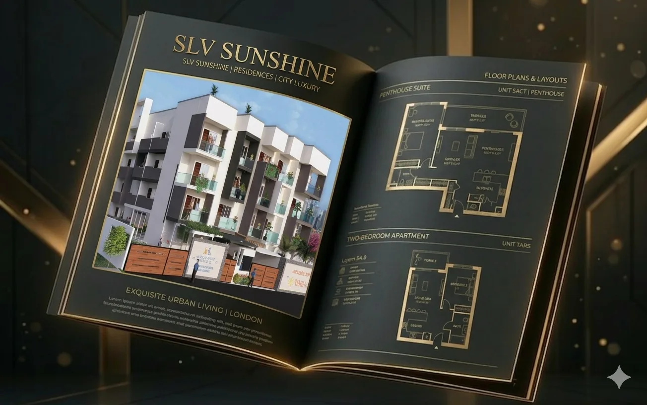 SLV Sunshine Brochure Mockup