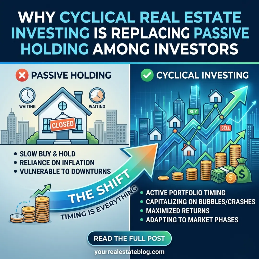 Real estate investing strategies showing cyclical vs passive investing trends with SLV Sunshine Jakkur by Globes Properties