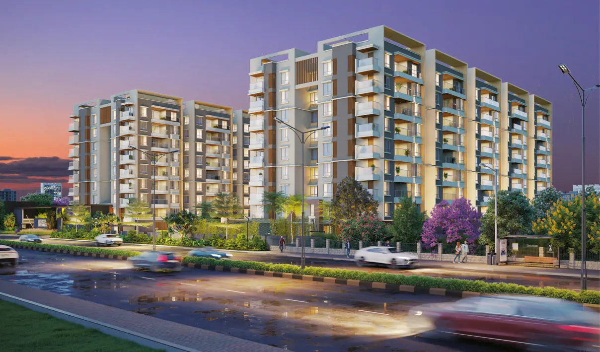 SB Urban Park luxury 3BHK flats in Rachenahalli listed on Globes Properties