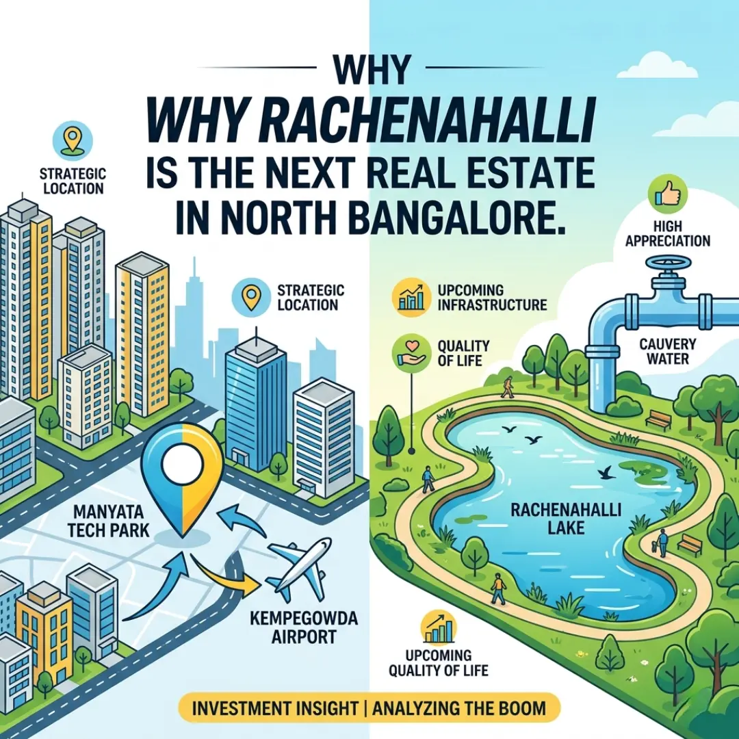 Real Estate Investment North Bangalore at SB Urban Park Rachenahalli by Globes Properties