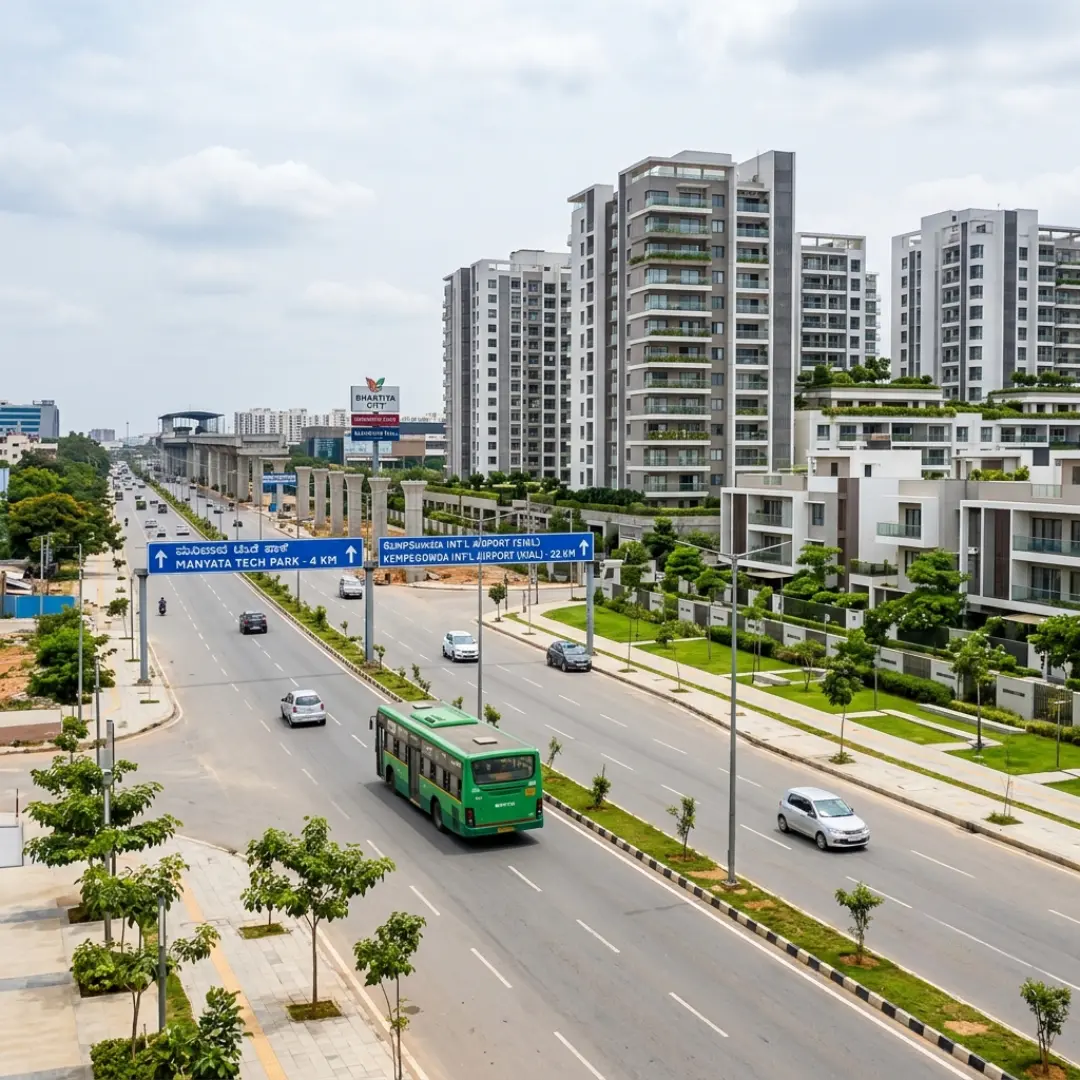 Flats in Thanisandra - SB Urban Park under-construction apartments by Globes Properties
