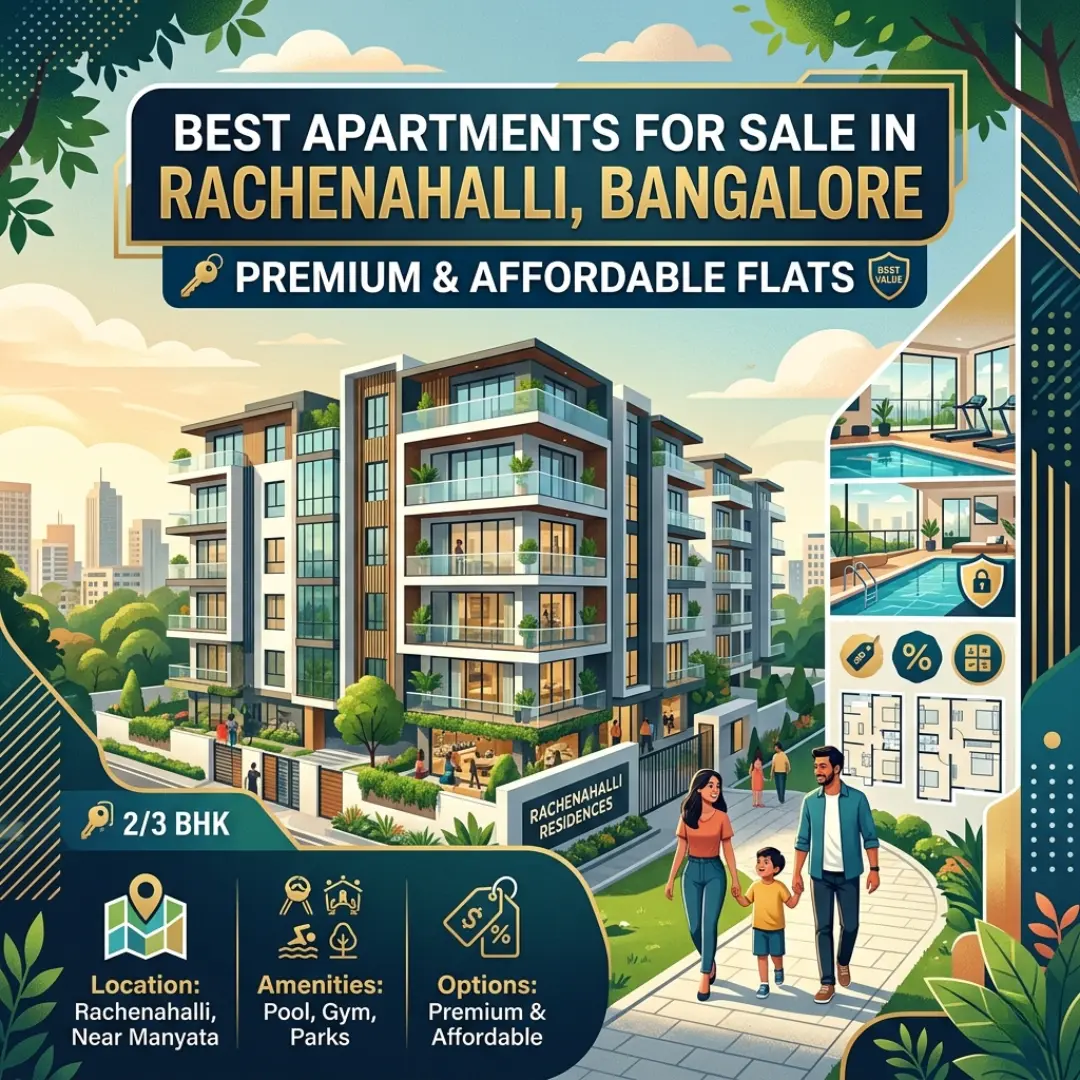 Apartments near Manyata Tech Park by Globes Properties SB Urban Prak Rachenahalli premium affordable flats Bangalore