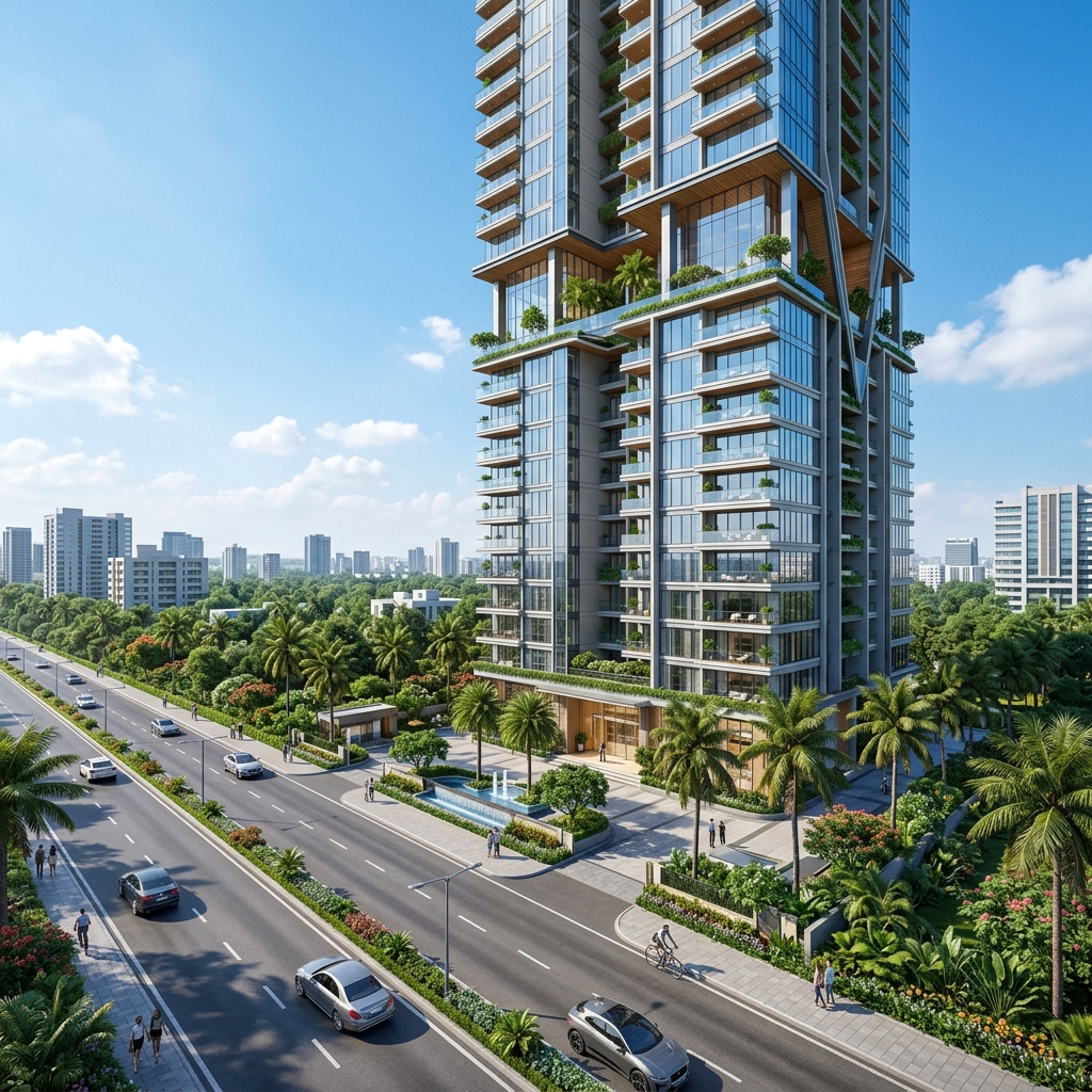 Luxury apartments in Thanisandra Bangalore