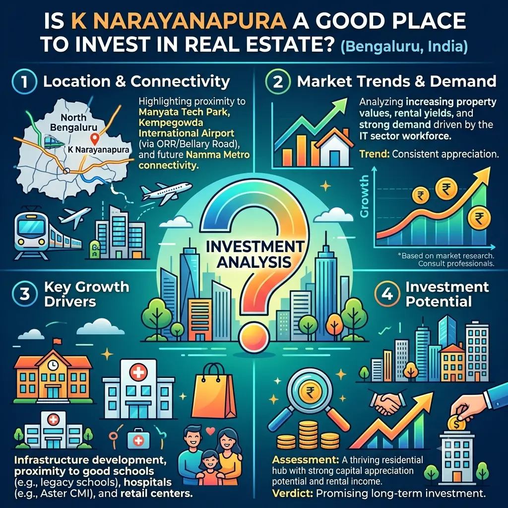 K Narayanapura Real Estate Investment at Elite Homes by Globes Properties with premium apartments in Bangalore