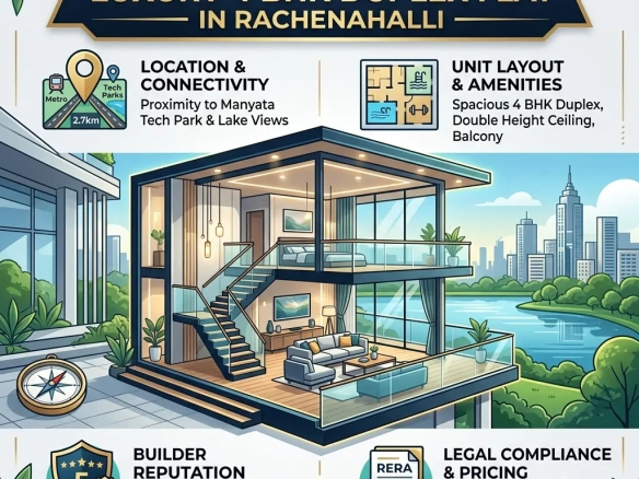 Luxury 4 BHK in Rachenahalli at SB Urban Park by Globes Properties with modern duplex homes and premium amenities