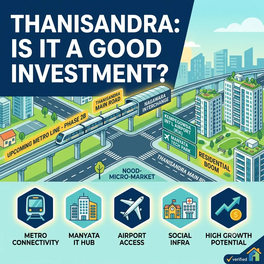 Thanisandra Real Estate Investment - SB Urban Park premium apartments in Rachenahalli by Globes Properties