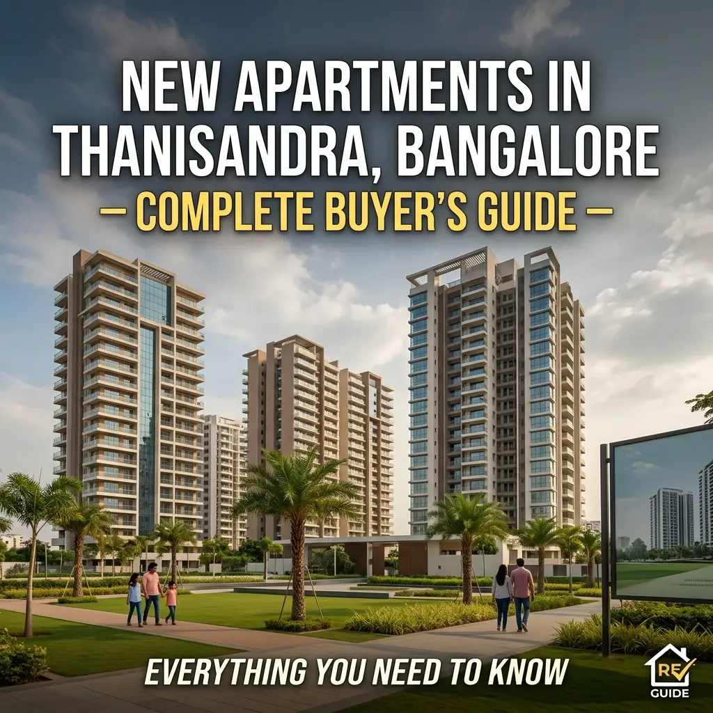New Apartments in Thanisandra Bangalore at SB Urban Park by Globes Properties