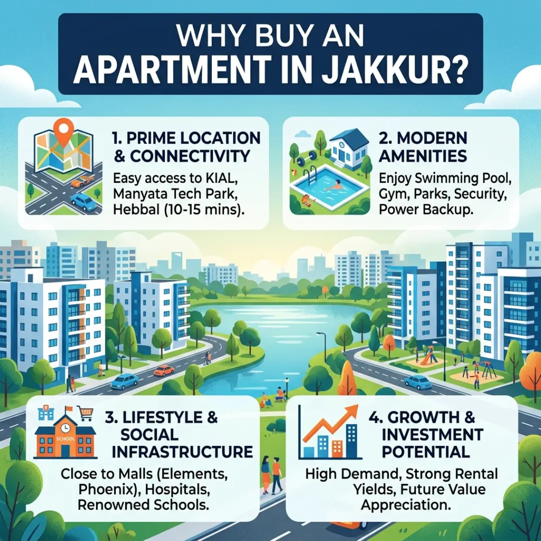 Apartments in Jakkur for sale by Globes Properties