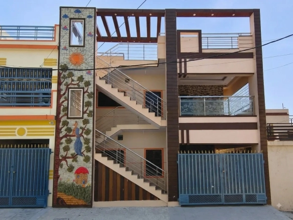 East-facing G+1 Independent House in Varanasi Road, Bangalore