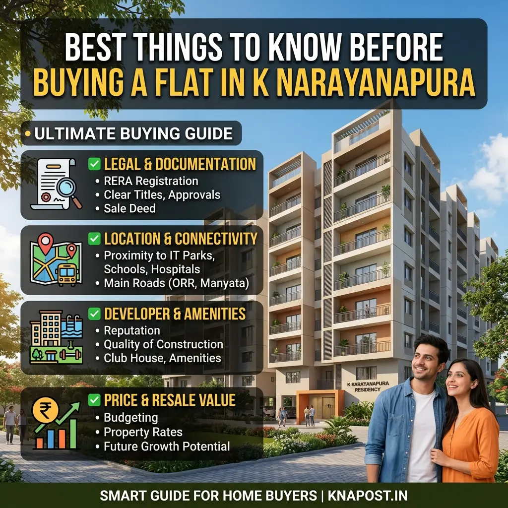 Property in K Narayanapura - Flats for Sale by Globes Properties