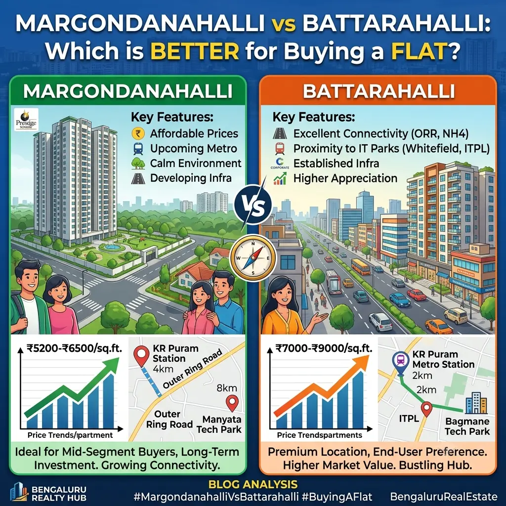 Margondanahalli to Battarahalli flat buying guide by Globes Properties