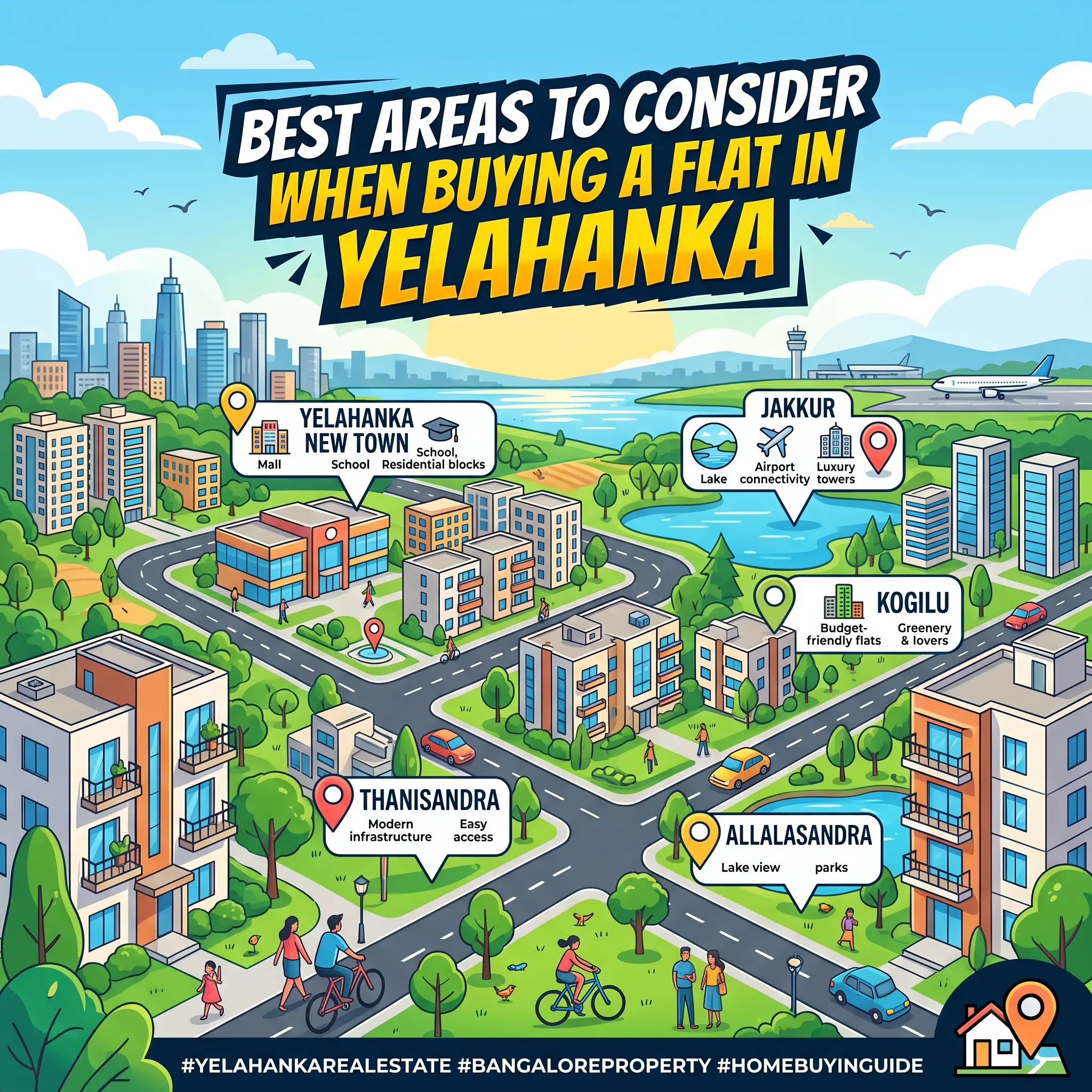 Best areas to buy a flat in Yelahanka - Globes Properties
