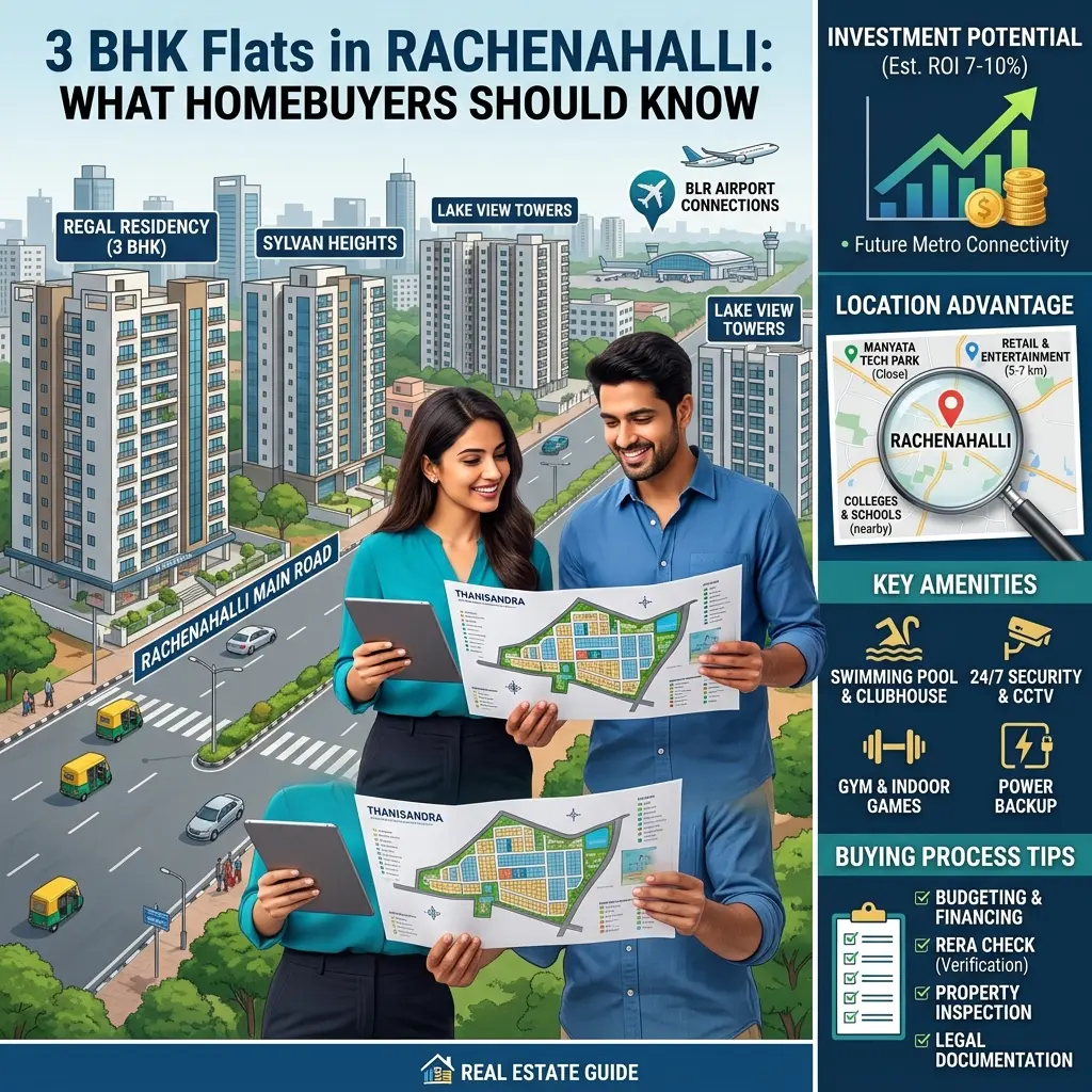 3 BHK Flats in Rachenahalli at SB Urban Park by Globes Properties